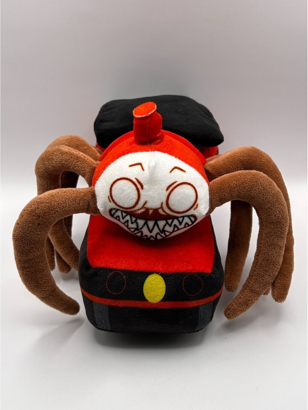 Osiris Choo Train Monster Spider 8IN Plush Toy 20.3 Cm (8 In) Red Black Fiber